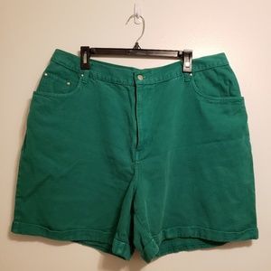 Gitano | Green Denim Shorts